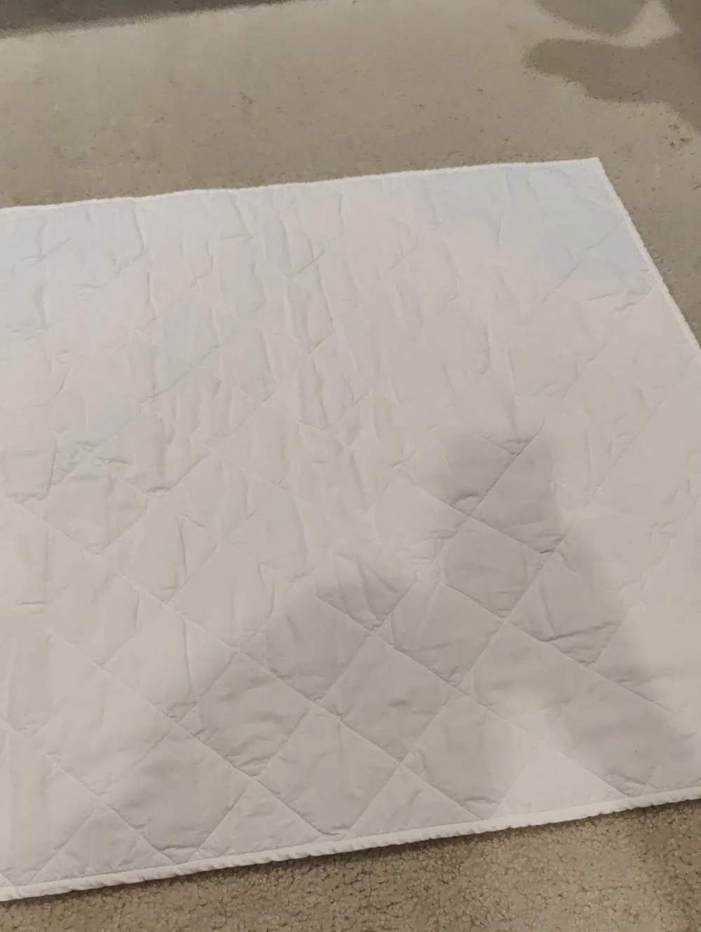Handmade Patchwork Baby Girl's Quilt Square Y2K Cottagecore Retro Inspired Core
